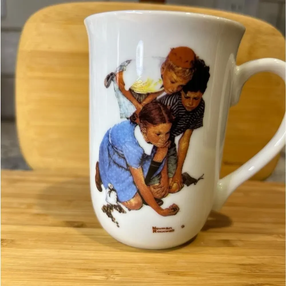 PMC Norman Rockwell Mug Set